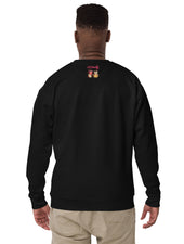 Read Something Premium Embroidered Sweatshirt