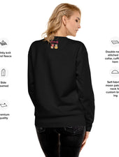 Read Something Premium Embroidered Sweatshirt