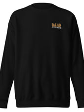 Read Something Premium Embroidered Sweatshirt