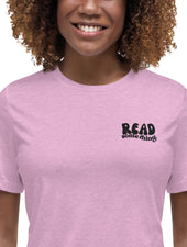 READ SOMETHING Women's Relaxed T-Shirt
