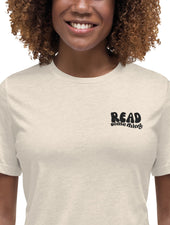 READ SOMETHING Women's Relaxed T-Shirt