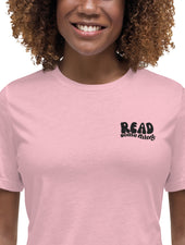 READ SOMETHING Women's Relaxed T-Shirt