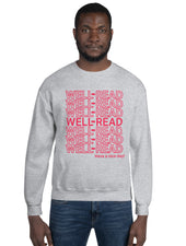 WELL-READ Sweatshirt (rose lettering)