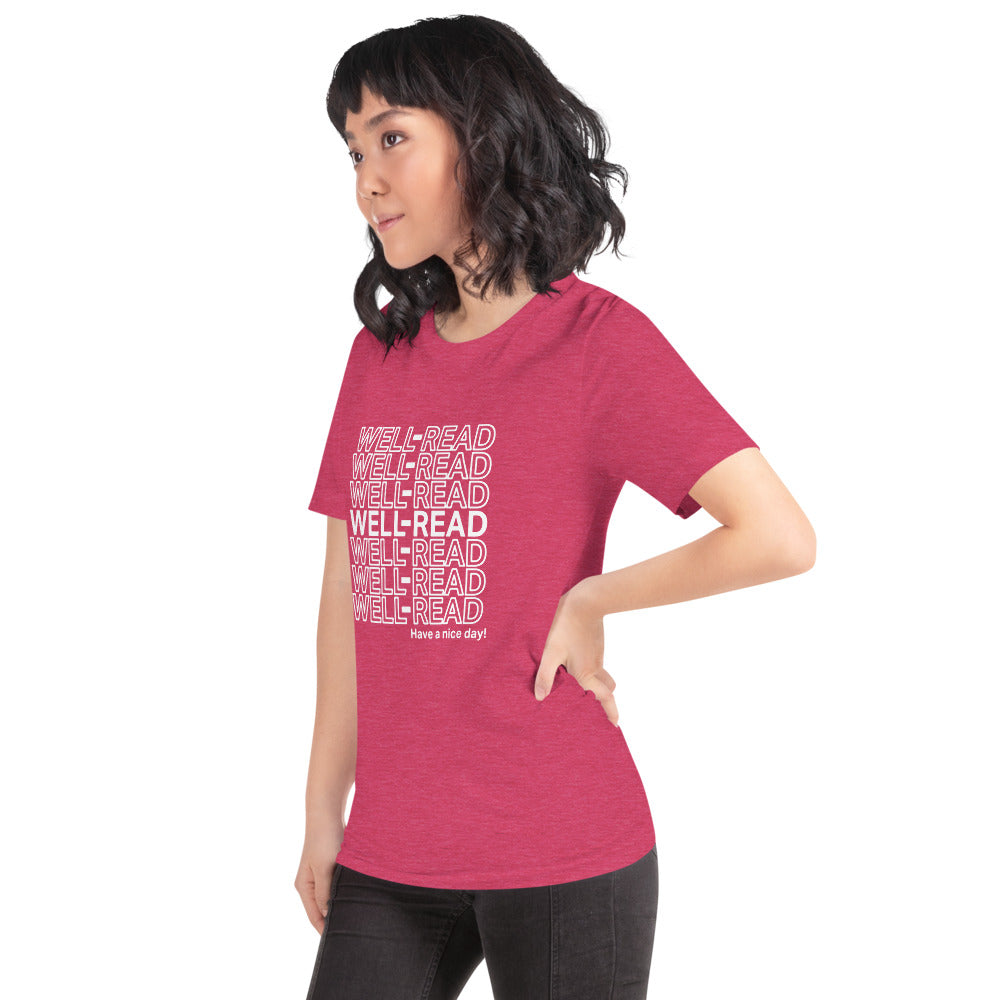 Well-Read Short-Sleeve Unisex T-Shirt