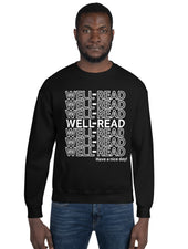 WELL-READ Sweatshirt (white lettering)