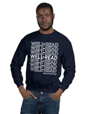 WELL-READ Sweatshirt (white lettering)